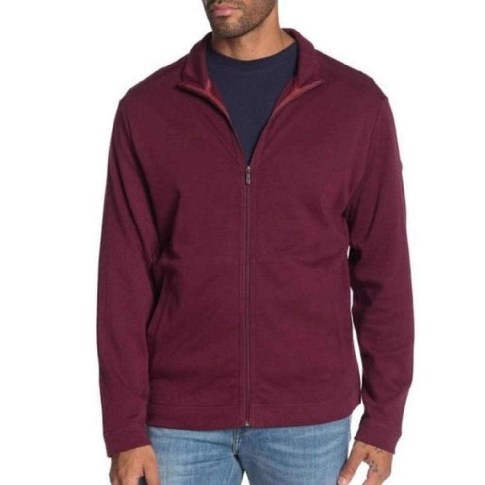 Tommy Bahama Ravello Jersey Zip Front Jacket